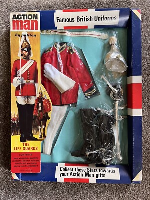 VINTAGE ACTION MAN - Palitoy - 1970s Life Guards outfit plus Cuirass VINTAGE ACTION MAN - Palitoy - 1970s Life Guards outfit plus Cuirass