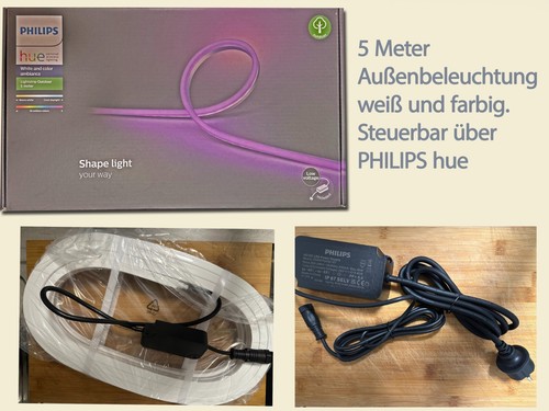5 Meter Außenbandbeleuchtung Philips Hue