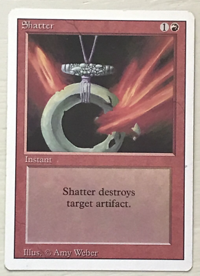 MTG - Magic the Gathering - Revised Edition (1994) - Shatter | eBay