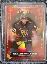 2021-22 Upper Deck Stature William Karlsson RED  22/75