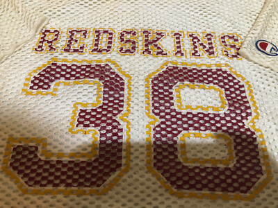 Vtg 80s Champion Washington Redskins Mesh Football Practice