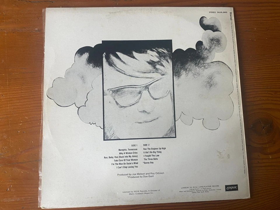 Roy Orbison LP Memphis - Image 2 of 2