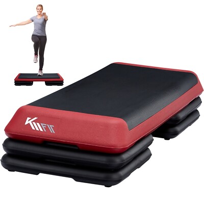 KM-Fit Aerobic Step Bench Step board Fitness Stepper board Step