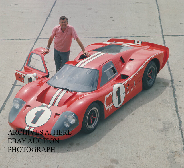 Ford GT40 1967 Le Mans winning GT 40 Mk IV Carroll Shelby Le Mans