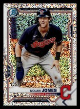 2021 BOWMAN CHROME PROSPECTS REFRACTOR SPECKLE #BCP-35 NOLAN JONES NM-MT 135/299