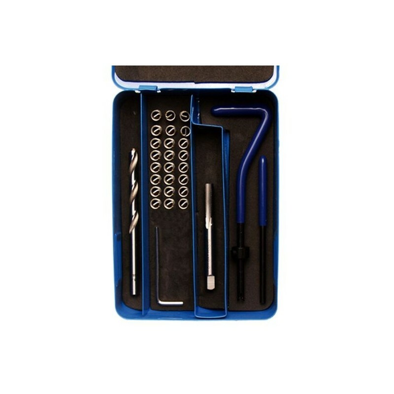 Kit réparation filetage M7 x 1.00 avec inserts en acier pour taraudage