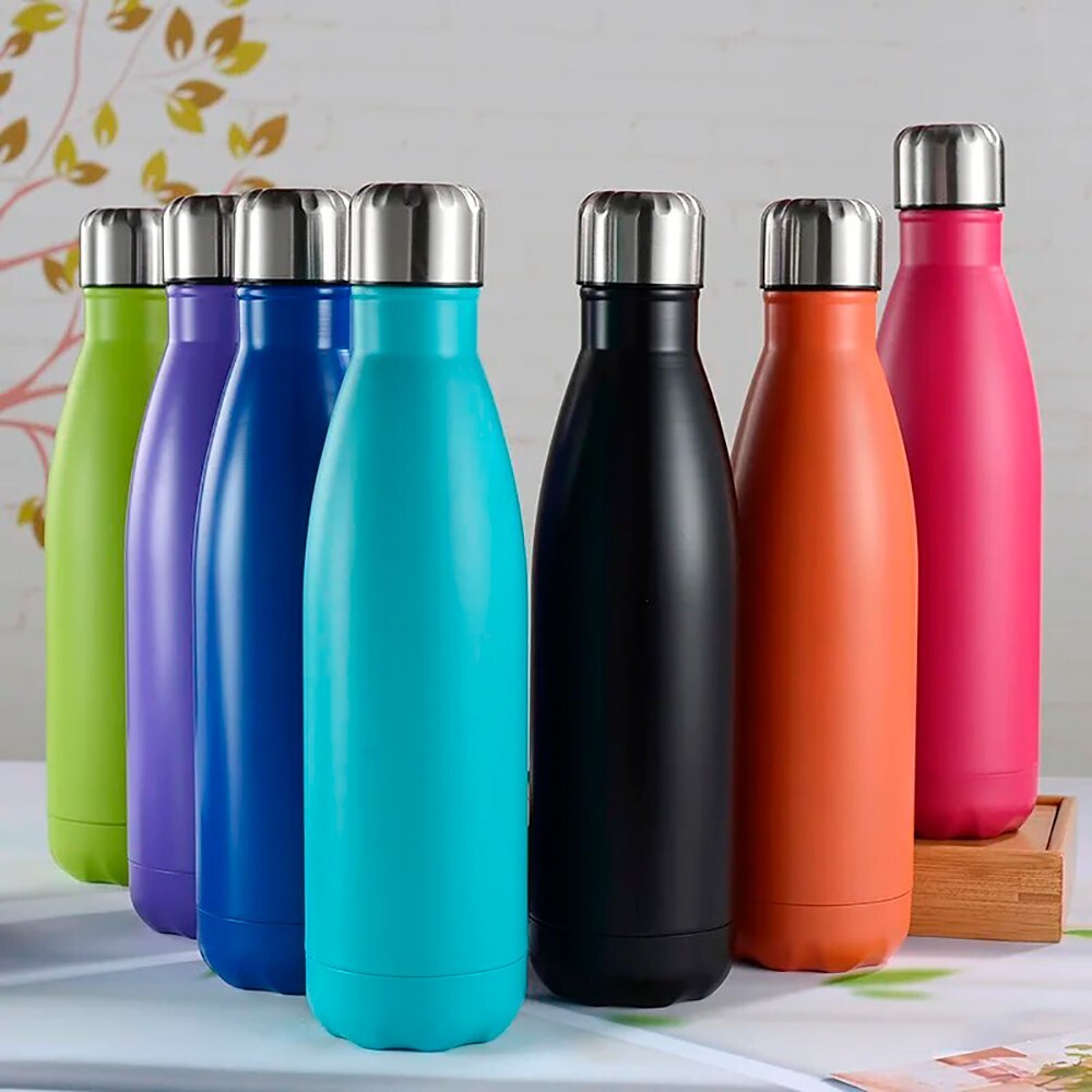 Botella Térmica de Acero Inoxidable de doble pared 500 ml | Termo para bebidas