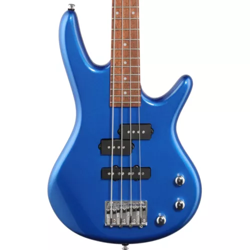 Ibanez GSRM20 Mikro Short-Scale 4-String Bass Guitar, Starlight Blue