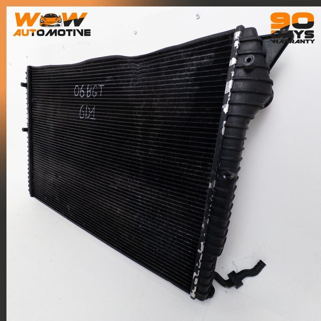 04-13 BENTLEY CONTINENTAL GT GTC ENGINE COOLING RADIATOR AC CONDENSER OEM