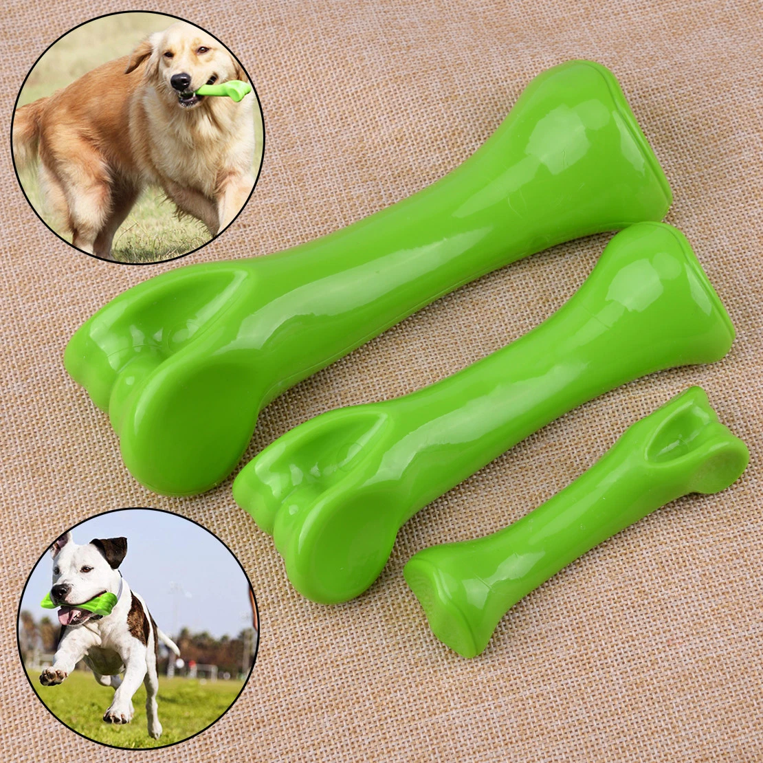 Indestructible, Tough Dog Chew Toys, Safe And Durable Dog Bones