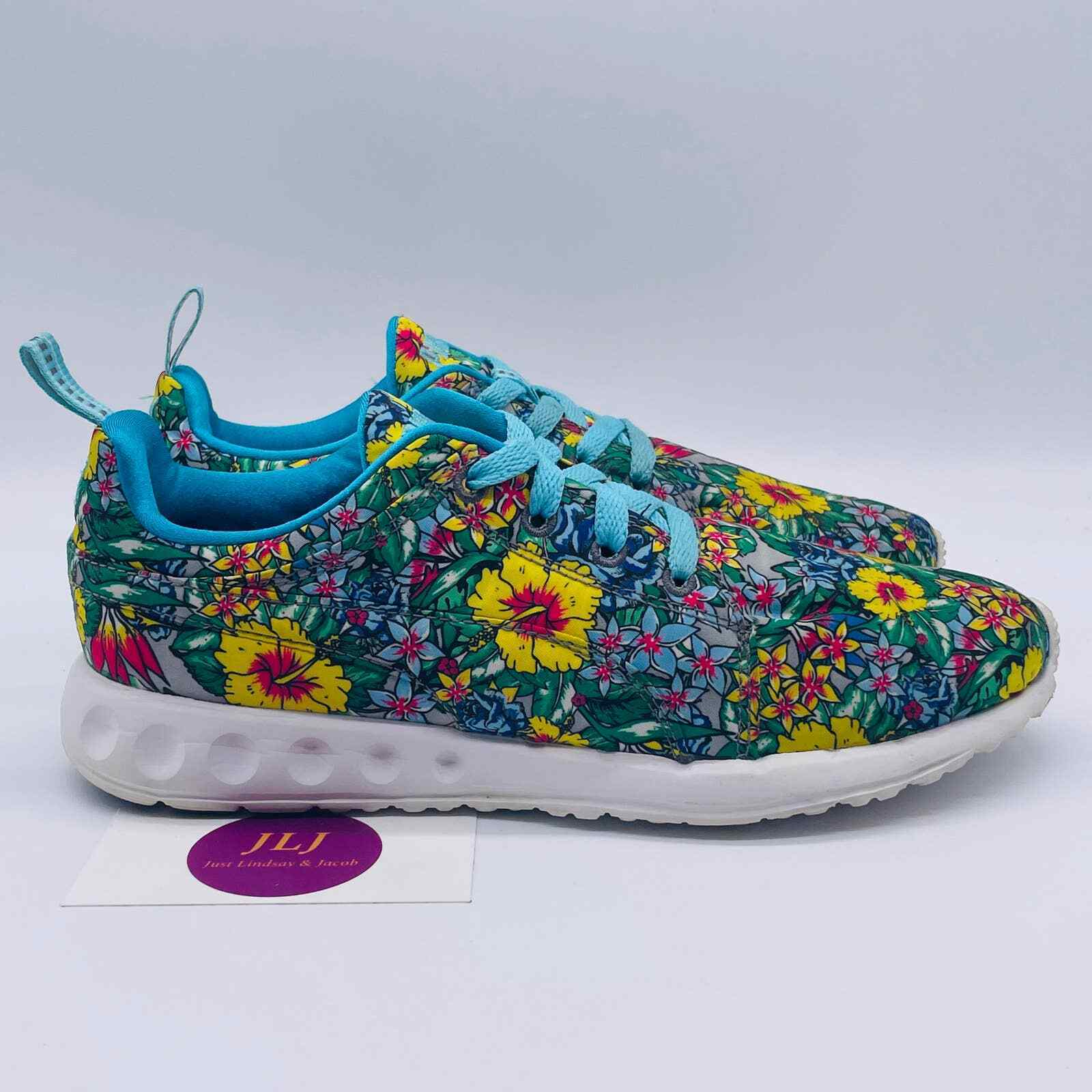 Puma Year-end annual account Womens Carson Runner Hibiscus Cash special price 188907-01 Size 7.5 Floral