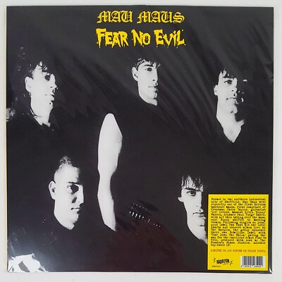 Mau Maus   Fear No Evil   Red VINYL (Radiation Reissues) Ltd 150 copies - NEW