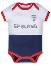 Newborn Baby Boy Girls Clothes Unique England Soccer Baby  Bodysuit 0-3 Months