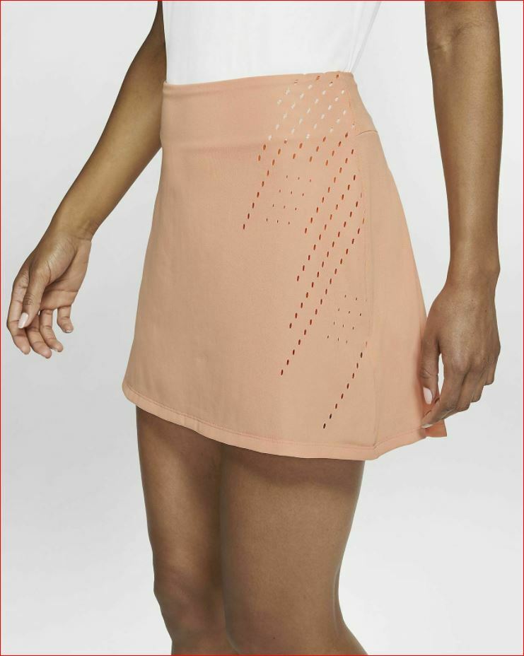 NIKE Dry Golf women tennis skirt shorts skorts CI9878-885 orange sz XL $90