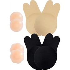 Sticky Bra, Invisible Adhesive Bra, Super Sticky Bras for Women Push Up, Silicon