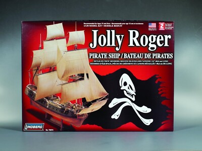 Platz  Lindberg 1/130 scale Jolly Roger Crumpled box
