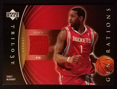 2006-07 Upper Deck Trilogy Tracy McGrady Generations Game Worn Jersey NM-MINT