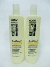 RUSK BRILLIANCE LEAVE IN CONDITIONER 13.5 OZ  (Lot of 2)