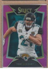 Toby Gerhart 50 2014 Panini Select Prizm Fuchsia /199