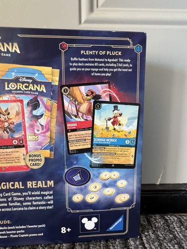 Disney Lorcana Trading Card Game Into the Inkland 2 Decks 4 Booster Pks 1 Promo - Bild 7 von 9