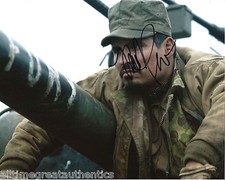 ACTOR MICHAEL PENA SIGNED 'FURY' 8X10 PHOTO W/COA A SHOOTER EASTBOUND & DOWN