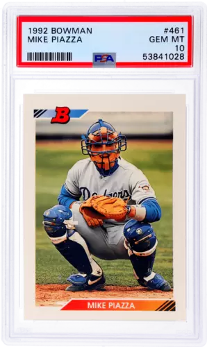 1992 Bowman Mike Piazza #461 PSA 10 Rookie RC