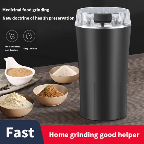 Elektrische 300W Kaffeebohnen Mahlwerk Nuss Samen Kräuter Mahlen Gewürz Crusher Mühle Mixer - Bild 12 von 15