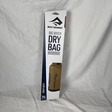 Sea To Summit Big River Waterproof Dry Bag 35L Tan Lightweight DrySack