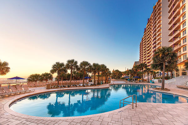 Ocean Walk Resort Daytona Beach FL  2 bdrm  Wyndham May 2-5