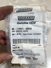 5 NEW VULCAN HART 719951-56 Hood Burner Orifice B3