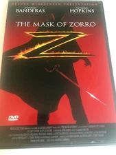 The Mask of Zorro DVD Antonio Banderas WS Ships Free Same Day With Tracking