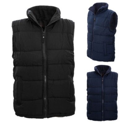 Weste Herren Ohne Ärmel Gefütterte Jacke Bomber Winter TOOCOOL GR-022