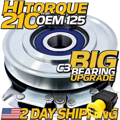 #ad HiTorque BIGBearing Clutch 917 04180 amp; PTO Switch 5219 52 5218 6 for Cub Cadet $159.99