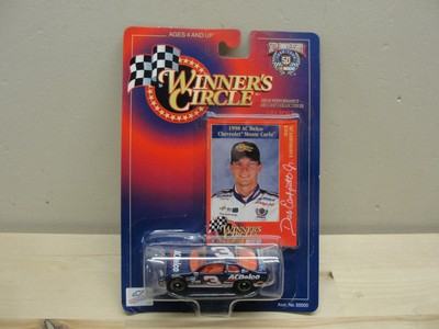 NEW 1998 WINNERS CIRCLE DALE EARNHARDT JR #3 AC DELCO NASCAR 1/64 