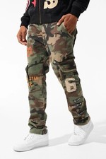 Jordan Craig Xavier-Battalion Cargo Pants Vintage Camo - SA591662-SIZE 42 x 32
