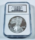 2002-W $1 American Silver Eagle- NGC PF 70 Ultra Cameo