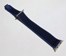 Unused Apple Watch 49mm LARGE Blue Trail Loop Natural Titanium Finish in Bulk Pk