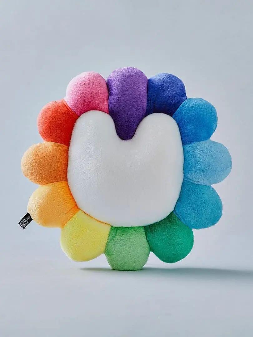 NewJeans x MURAKAMI colorful Plush Flower Cushion Takashi Murakami