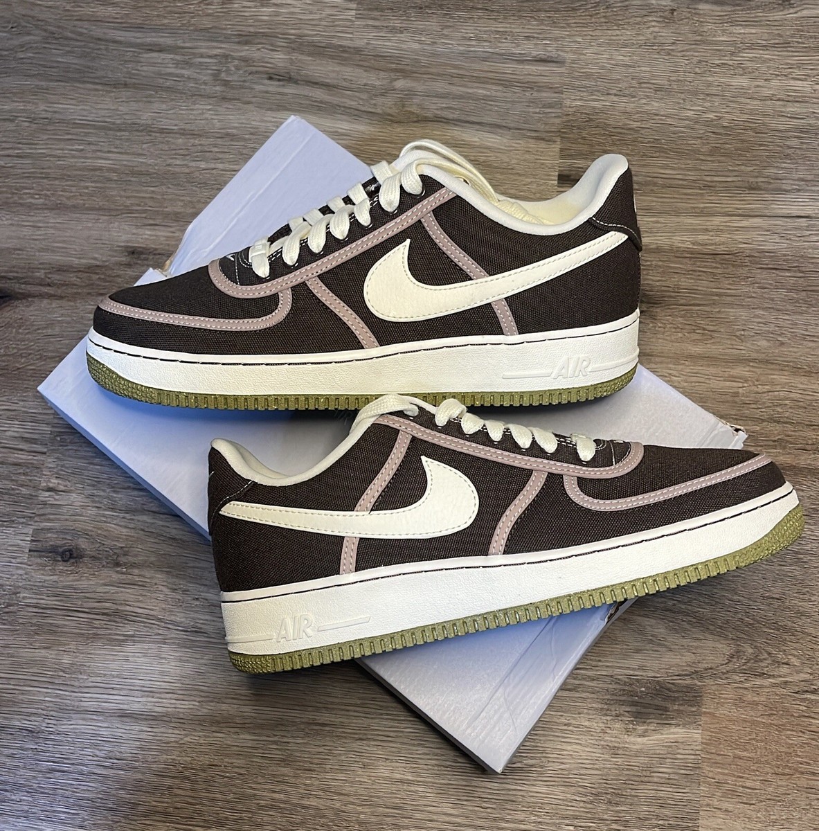 Size 10 - Nike Air Force 1 Baroque Brown DS OG All Brand New | eBay