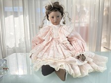 Artist Doll Collector Porcelain Doll 70cm Condition See Photo