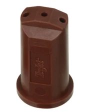 TeeJet StreamJet Solid Stream Fertilizer Spray Nozzles, 3 Hole Brown - SJ3-05-VP
