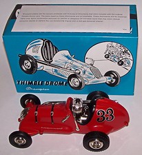 Thimble Drome Champion Red Racer Car Die Cast by Nylint NIB