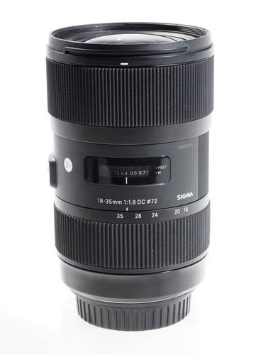 SIGMA 18-35MM F/1.8 ZOOM FOR CANON EF-MOUNT