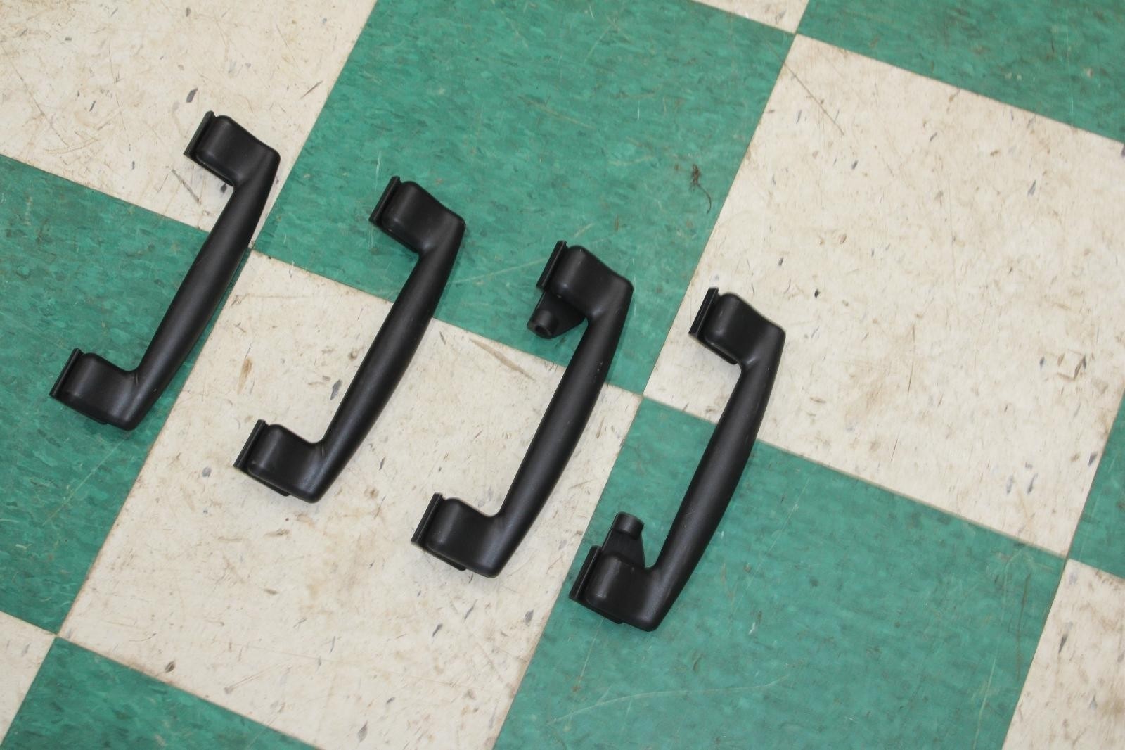 14-21 Ghibli Black Overhead Roof Front Rear LH RH Grab Handles Set 4x OEM OE WTY