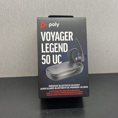 Poly Voyager Legend 50 UC W/ charging case 2025 AI NOISEBLOCK 10HR NEW SEALED