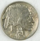 1927-S 5c Buffalo Nickel UNC Details-Traces of PVC Circulated Coin C4549