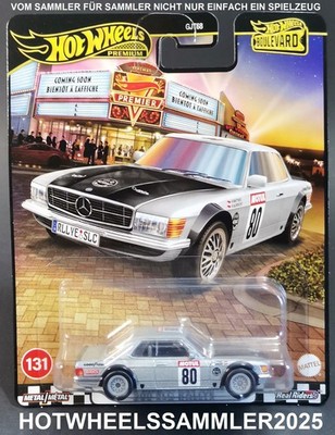 HOT WHEELS PREMIUM ''1980 MERCEDES-BENZ 500 SLC RALLYE'' BOULEVARD OVP UNGEÖFFNET!