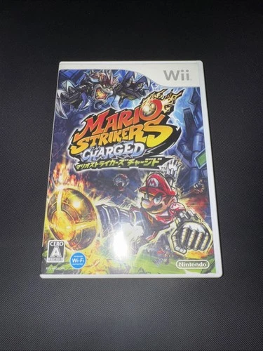 Mario Strikers Charged Nintendo Wii Japan Region Locked