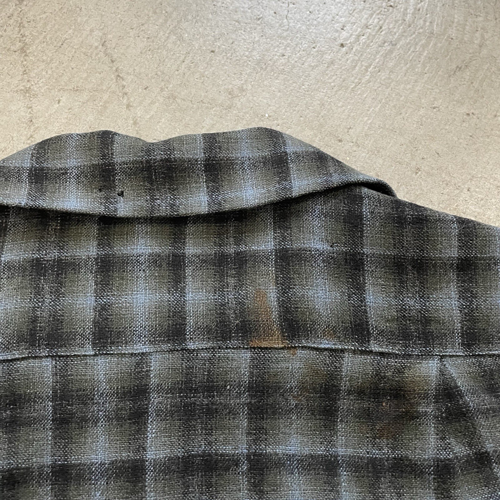 Vintage 60s Pendleton Loop Collar Rockabilly Shad… - image 8