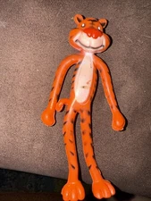 RINCO Rhode Island Novelty Co Bendy Bendable Tiger Toy 4" Figure